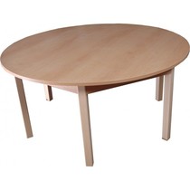 Stůl kulatý pr. 120 cm pro mateřské školy