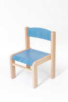 Dětská židlička LUCA s tvarovanou opěrkou zad