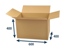 Kartonová krabice 600x400x400 mm - 5VL