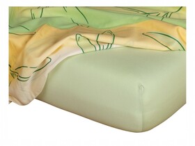 Prostěradlo Jersey na dětskou matraci pro MŠ (žlutá, 140x60x7)