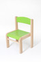 Dětská židle LUCA pro mateřské školy a družinky (zelená, 26)