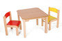 Dětský stolek MATY + židličky LUCA (žlutá, červená)