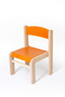 Dětská židle LUCA pro mateřské školy a družinky (oranžová, 26)